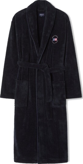 Lexington Unisex Fleece Robe Blå XS