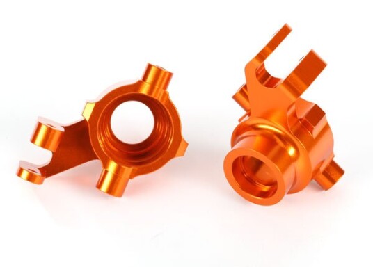 Traxxas 8937A Steering Blocks Alu Orange Pair Maxx Traxxas 8937A Steering Blocks Alu Orange Pair Maxx