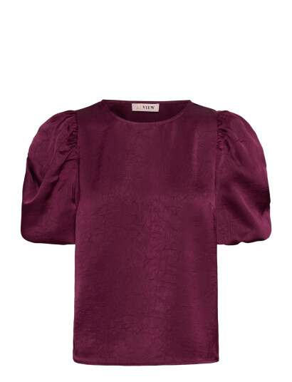 A View Sinda Blouse   Burgundy   34
