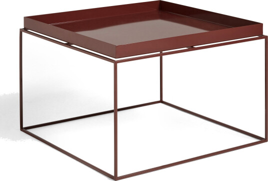 Hay - Hay Tray Bord 60x60 Chocolate - Lunehjem.no - Interiør på nett