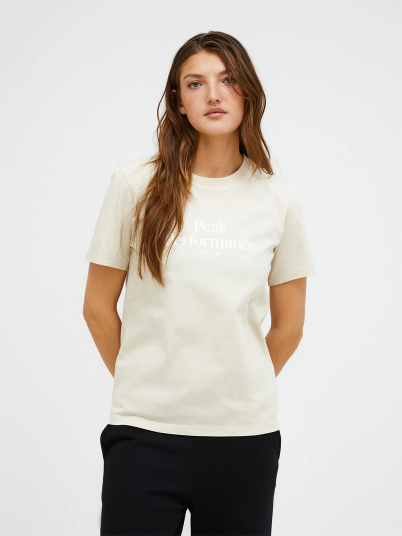 Peak Performance Original Tee Women Beige XL Peak Performance Original Tee Women Beige XL