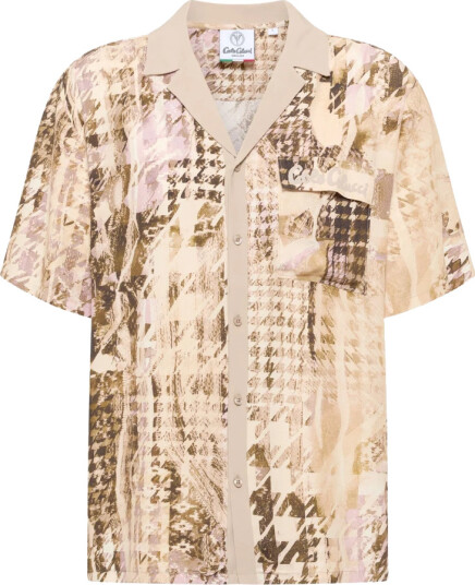 Carlo Colucci Herre Skjorter Beige XL,