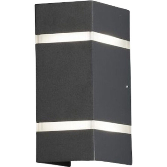 Konstsmide Cremona Led Vegglampe 2x3W Antracit - 7703778 Konstsmide Cremona Led Vegglampe 2x3W Antracit - 7703778