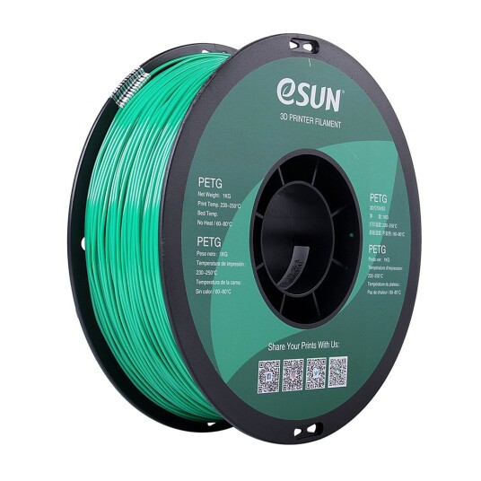 eSUN PETG 1.75mm 1kg - Solid Green eSUN PETG 1.75mm 1kg - Solid Green