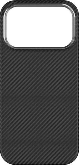 Aramidfiber-deksel iPhone 18 Pro / 17 Pro Svart
