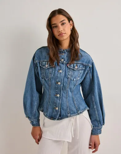 Levis Levi's Blå Sculpted Trucker