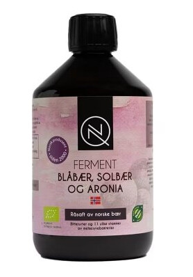 Nordquist Ferment Blåbær Solbær og Arnoia 500ml Nordquist Ferment Blåbær Solbær og Arnoia 500ml