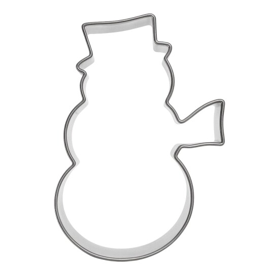 Pepperkakeform Snømann Stor  10,5 Cm 