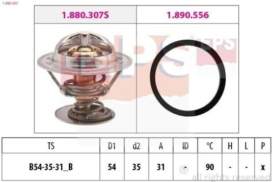 Termostat EPS 1.880.307 Termostat EPS 1.880.307