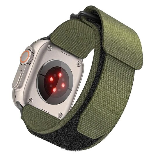 Forcell F Design FA05 Nylonreim for Apple Watch 38/40/41mm Grønn