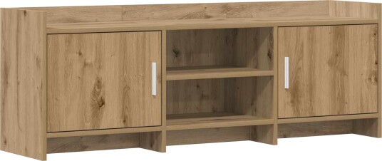 TV skap 130 x 33 x 47 cm Artisan eik Konstruert tre TV skap 130 x 33 x 47 cm Artisan eik Konstruert tre