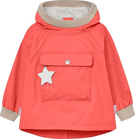 Mini A Ture Sommerjakke MatBaby Vito Anorak Rød paprika Mini A Ture 2 år (92) Sommerjakke