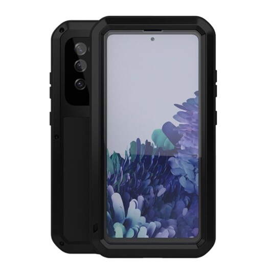 Love Mei Samsung Galaxy S20 Fe Deksel Powerfull Case Svart