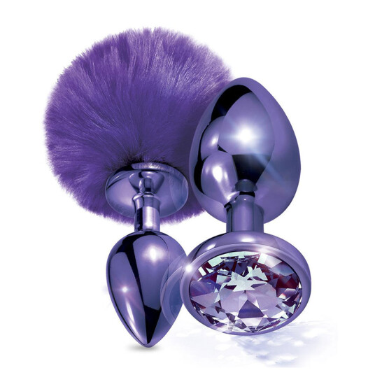Nixie Metal Buttplugg Sett - Lilla Nixie Metal Buttplugg Sett - Lilla