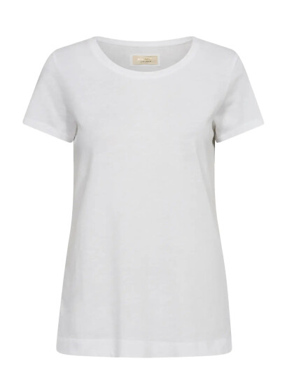 MOS MOSH Mmarden Organic O-Ss Tee - White - L