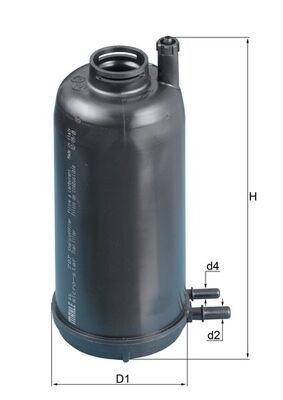 Drivstoffilter MAHLE ORIGINAL KL 707D Drivstoffilter MAHLE ORIGINAL KL 707D