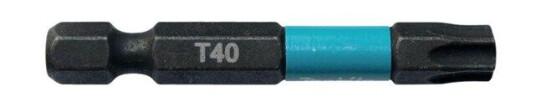 Makita T40 50mm Hex Torx Bits - 2 Deler til Impact Skruer
