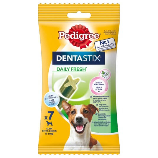 Pedigree Dentastix Daily Fresh Små Hunder (7 Stk) Pedigree Dentastix Daily Fresh Små Hunder (7 Stk)