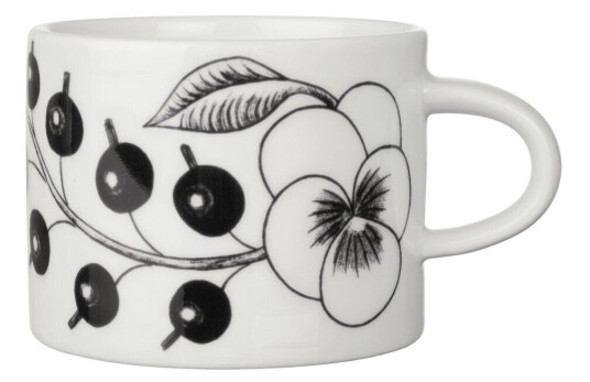 Arabia Paratiisi kaffekopp 18 cl Svart