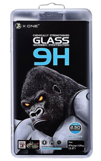 Partner Tele.Com Herdet Glass X-One Full Cover Extra Strong Matte - For Iphone 11 (Hellim) Svart