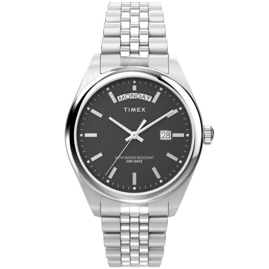 Timex Legacy Day and Date TW2V67800 - Herre - 41 mm - Analog - Kvarts urverk - Plexiglas