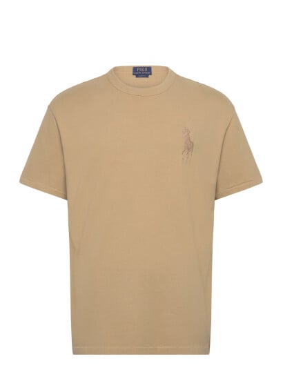 Polo Ralph Lauren Classic Fit Big Pony Jersey T-Shirt - Beige - M Polo Ralph Lauren Classic Fit Big Pony Jersey T-Shirt - Beige - M