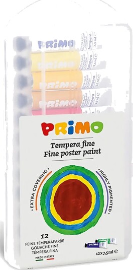Primo Poster Paint 12 TubeSmall Multi/patterned ONE SIZE Primo Poster Paint 12 TubeSmall Multi/patterned ONE SIZE