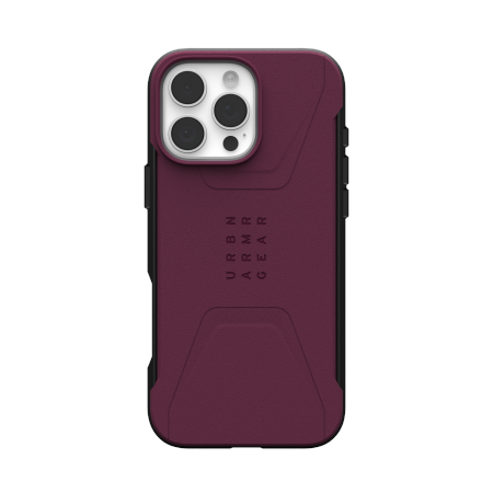 UAG Civilian MagSafe Bordeaux iPhone 16 Pro Max