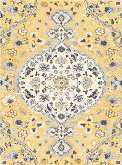 Wilton teppe Mojácar gul Størrelse: 180 x 270 cm Wilton teppe Mojácar gul Størrelse: 180 x 270 cm