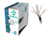 Alantec Samlet Kabel 305 M Utp Cat 6 Utendørs Solid Svart KIU6OUTS305