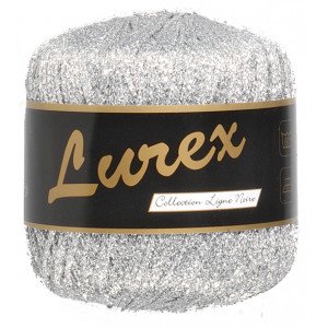 Lammy Lurex Garn 01 Sølv Lammy Lurex Garn 01 Sølv