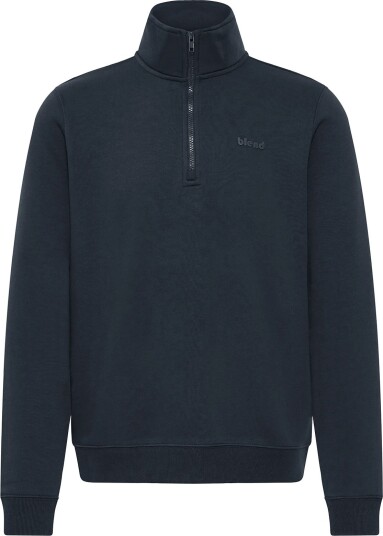 Blend Bhdownton Halfzip Pp Noos Navy XXL