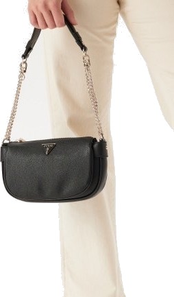 Guess Fedora Shoulder Bag Black Onesize