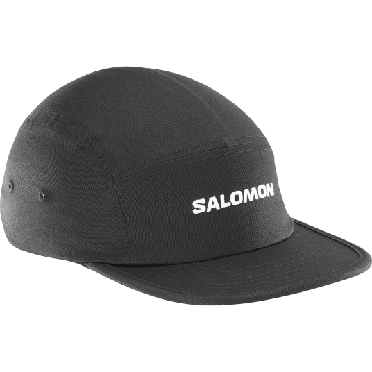 Salomon Logo 5 Panel Deep Black L/XL