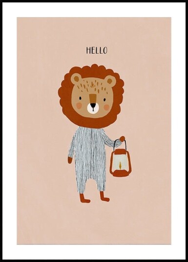 Hellolion Plakat Plakat / 50x70cm