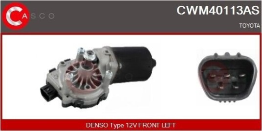CASCO CWM40113AS Vindusviskermotor