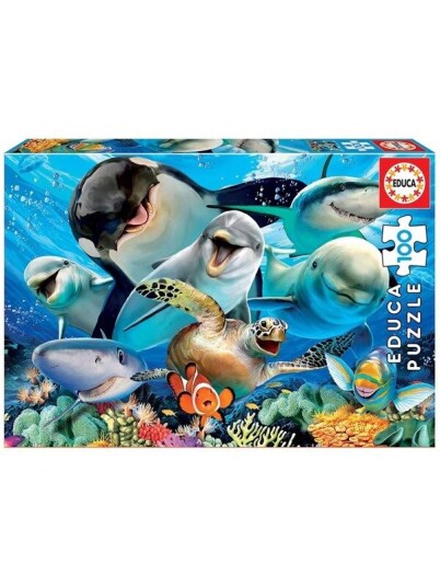 Educa 100 Underwater Selfie Tre