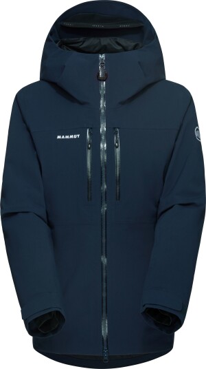 Mammut Women's Stoney Hardshell Thermo Hooded Jacket  Marine M
