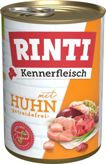 Rinti Våtfôr Kennerfleisch Kylling 24 X 400 G Rinti Våtfôr Kennerfleisch Kylling 24 X 400 G