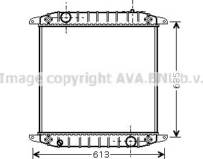 PRASCO IV2078 Radiator motorkjøling
