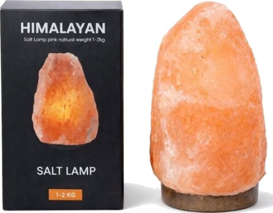 Goodlife himalayan saltlampe natural 1 2 kg Goodlife himalayan saltlampe natural 1 2 kg