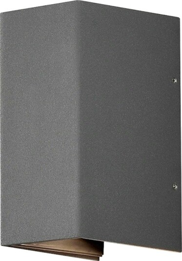 Konstsmide Cremona vegglampe grå 2x3W LED IP54 - 7720623