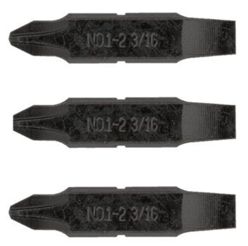 Leathermanshop Leatherman Bit #1 - #2 Phillips & 3/16" Flat skrutrekker Leathermanshop Leatherman Bit #1 - #2 Phillips & 3/16" Flat skrutrekker
