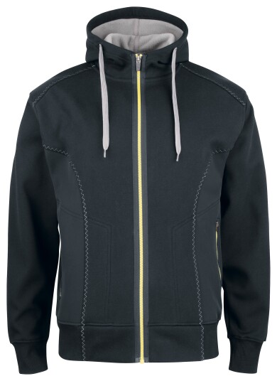 ProJob 2116 Hoodjakke Black XS ProJob 2116 Hoodjakke Black XS