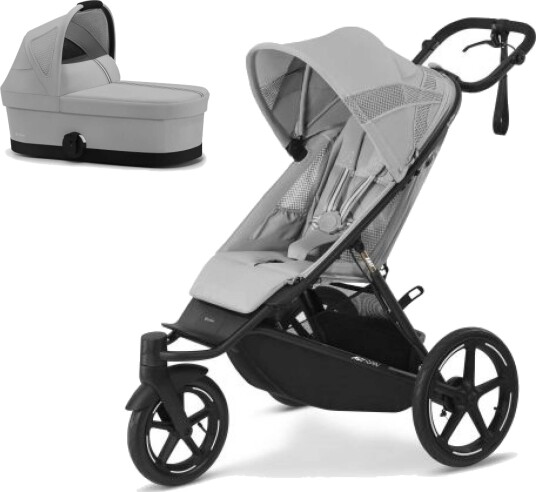 Cybex Komplett Vogn Avi Spin BLK Fog Grey