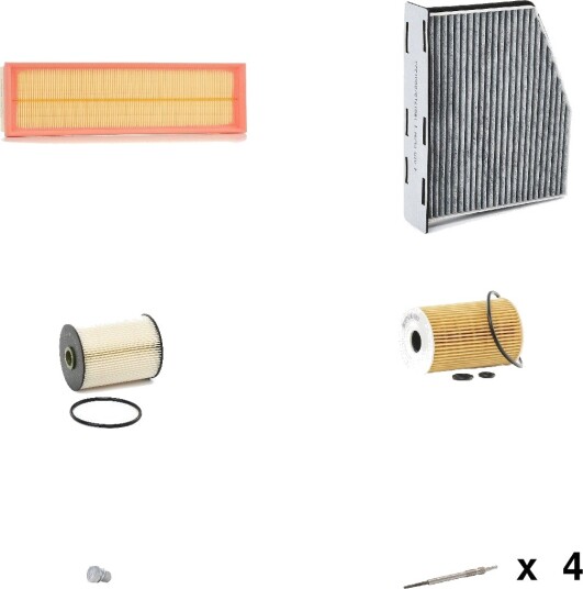 Servicepakke RIDEX 4682P4565
