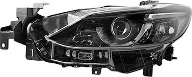 VAN WEZEL 2767963 Frontlykter