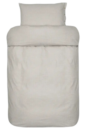 Balder sengesett flanell valnøtt 200x220cm