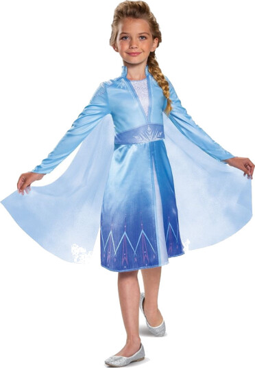 Jakks Disguise - Classic Costume - Elsa Traveling Dress (128 cm)