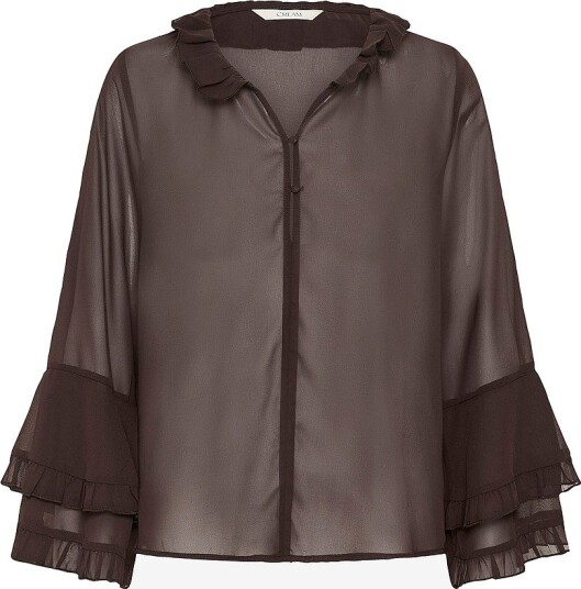 Cream Skjorte CRFlouncy blouse Brun Cream Skjorte CRFlouncy blouse Brun
